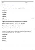 BAIL BONDS TEST EXAM WITH 100&percnt; CORRECT ANSWERS
