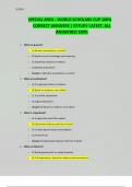 SPECIAL AREA - WORLD SCHOLARS CUP 100&percnt; CORRECT ANSWERS &vert; ESTUDY LATEST&comma; ALL ANSWERED 100&percnt;