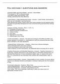 POLI 209 EXAM 1 QUESTIONS AND ANSWERS