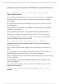 Small Business Management Exam Questions with Verified Solutions Latest Update 2024 &lpar;Graded A&plus;&rpar;