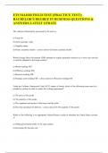 ETS MFT MBA Exam Test Questions & Answers &lpar;Latest 2025&rpar;