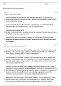 NEBOSH IGC 1 & 2 STUDY QUESTIONS AND ANSWERS&comma; 100&percnt; ACCURATE