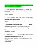 ASA 114 Cruising Catamarans Exam Questions With 100&percnt; Verified Correct Answers