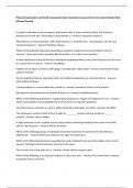 Physical Examination and Health Assessment Exam Questions Answered Correctly Latest Update 2024 &lpar;Already Passed&rpar; 