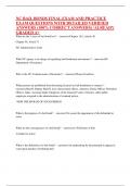 NC BAIL BONDS FINAL EXAM AND PRACTICE EXAM QUESTIONS WITH DETAILED VERIFIED ANSWERS &lpar;100&percnt; CORRECT ANSWERS&rpar; &sol;ALREADY GRADED A&plus;