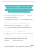 MSSC MAINTENANCE AWARENESS 2024 NEWEST 2 VERSION &lpar;VERSION A AND B&rpar; COMPLETE 260 QUESTIONS WITH DETAILED VERIFIED ANSWERS &lpar;100&percnt; CORRECT&rpar; &sol;ALREADY GRADED A&plus;