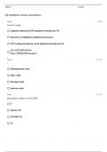 MRT 131 EXAM LATEST QUESTIONS AND ANSWERS GRADED A&plus;