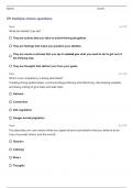 MASTER RESILIENCE TRAINING &lpar;MRT&rpar; LATEST QUESTIONS AND ANSWERS GRADED A&plus;