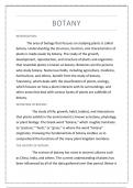 SMALL INTRODUCTION TO BOTANY