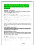 AIC 300 - Claims In An Evolving World Exam With 100&percnt; Verified And Correct Answers