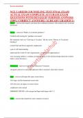 NCE CAREER COUNSELING TEST FINAL EXAM ACTUAL EXAM COMPLETE ACCURATE EXAM QUESTIONS WITH DETAILED VERIFIED ANSWERS &lpar;100&percnt; CORRECT ANSWERS&rpar; &sol;ALREADY GRADED A&plus;