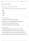 TRAVEL NURSING QUIZ 1- NURSING CAREER ALTERNATIVES&lowbar; FLIGHT NURSE&comma; FORENSIC NURSE AND TRAVEL NURSE QUESTIONS AND ANSWERS 100&percnt; VERIFIED