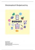 NCOI moduleopdracht Budgetcoaching&comma; geslaagd met een 8&excl;