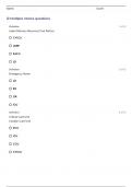 TRAVEL NURSING SPECIALTIES QUESTIONS AND ANSWERS 100&percnt; VERIFIED