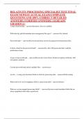 RELATIVITY PROCESSING SPECIALIST TEST FINAL EXAM NEWEST ACTUAL EXAM COMPLETE QUESTIONS AND 100&percnt; CORRECT DETAILED ANSWERS &lpar;VERIFIED ANSWERS&rpar; &vert;ALREADY GRADED A&plus;