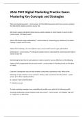 AMA PCM Digital Marketing Practice Exam&colon; Mastering Key Concepts and Strategies