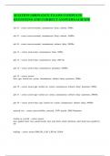 AVIATION ORDNANCE EXAMS COMPLETE QUESTIONS AND CORRECT ANSWERS&vert;AGRADE