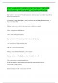 UNIT 4 AVIATION ORDNANCE EXAMS COMPLETE QUESTIONS AND CORRECT ANSWERS&vert;AGRADE