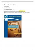 Psychology The Science of Behavior G&period; Neil Martin 7th - test bank 65 questions and answers all chapters