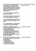 Test Bank - Wong-s Nursing Care of Infants and Children&lowbar;Questions and Correct Answers &lpar;100&percnt; COMPLETE ANSWERS&rpar; ALREADY GRADED A&plus; &vert; 100&percnt; satisfaction guarantee with complete solutions&comma; &lpar;Latest update&rpar; 2025&sol;2026