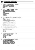 COLORADO NOTARY PUBLIC EXAM 2024 WITH 100 ACTUAL EXAM QUESTIONS AND CORRECT ANSWERS &lpar;100&percnt; CORRECT ANSWERS&rpar; STATE OF COLORADO NOTARY EXAM 2024 &lpar;BRAND NEW&excl;&excl;&rpar;