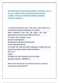 FNP PEDIATRICS EXAM 2024&sol;2025 NEWEST&excl;&excl; &lpar;VERSION A&comma; B & C&rpar;  ACTUAL COMPLETE REAL EXAM 500 QUESTIONS AND  CORRECT DETAILED ANSWERS &lpar;VERIFIED ANSWERS&rpar;  ALREADY GRADED A&plus;&period;
