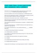 CSCE 3600 FINAL EXAM QUESTIONS AND ANSWERS 100&percnt; CORRECT