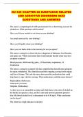 NU 345 CHAPTER 22 SUBSTANCE RELATED AND ADDICTIVE DISORDERS QUIZ QUESTIONS AND ANSWERS