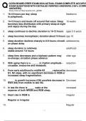 CCSH BOARD PREP EXAM 2024 ACTUAL EXAM COMPLETE ACCURATE  EXAM QUESTIONS WITH DETAILED VERIFIED ANSWERS &lpar;100&percnt; CORRECT  ANSWERS&rpar;