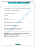 NCAC I EXAM WITH QUESTIONS AND ANSWERS 2024