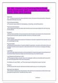 AIC 300 CLAIMS IN AN EVOLVING WORLD EXAM Practice And  Guide Exam 2024-2025 With 100&percnt; Correct And Verified Answers  