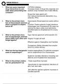 NR566&sol; NR 566 MIDTERM EXAM ADVANCED PHARMACOLOGY CARE OF THE FAMILY EXAM 2 VERSIONS COMPLETE 240 QUESTIONS WITH DETAILED VERIFIED ANSWERS &sol;ALREADY GRADED A&plus; CHAMBERLAIN