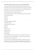 Physical Anthropology Review Questions and Correct Answers Latest Update 2024 &lpar;Rated A&plus;&rpar;