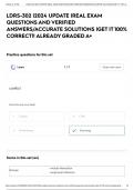 LDRS-302 &vert;2024 UPDATE &vert;REAL EXAM QUESTIONS AND VERIFIED ANSWERS&sol;ACCURATE SOLUTIONS &vert;GET IT 100&percnt; CORRECT&excl;&excl; ALREADY GRADED A&plus;