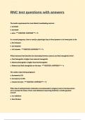 RNC test questions with answers
