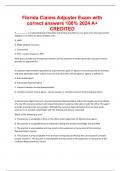Florida Claims Adjuster Exam with correct answers 100&percnt; 2024 A&plus; CREDITED A &lowbar;&lowbar;&lowbar;&lowbar;&lowbar;&lowbar;&lowbar;&lowbar;&lowbar;&lowbar; is a selected group of hospitals and medical practitioners in a given area who have joined together in an effort to reduce medical costs&period; A&period; HMO B&period; Major Medical Insuranc