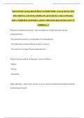 WISCONSIN LEAD ABATEMENT SUPERVISOR - EXAM SELECTED THE MOSTLY TESTED COMPLETE QUESTIONS AND ANSWERS &vert; 100&percnt; VERIFIED ANSWERS LATEST UPDATED QUESTIONS &vert;GET IT CORRECT &excl;&excl;