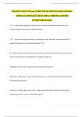2024-2025 ACRP CP Exam COMPLETE QUESTIONS AND ANSWERS &vert; MOSTLY TESTED QUESTIONS 100&percnt; VERIFIED ANSWERS &vert;GUARANTEED PASS&excl;&excl;