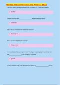 NUR 410 Midterm Questions and Answers 2025