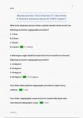  BONTRAGER SELF-TEST CHAPTER 17 &vert; QUESTIONS & VERIFIED ANSWERS&vert; GRADE A&vert; 100&percnt; CORRECT