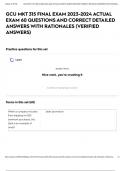 GCU MKT 315 FINAL EXAM 2023-2024 ACTUAL EXAM 60 QUESTIONS AND CORRECT DETAILED ANSWERS WITH RATIONALES &lpar;VERIFIED ANSWERS&rpar;