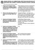 GRAND CENTRAL 201 ADMIN EXAM LATEST 2024-2025 WITH 309 ACTUAL  QUESTIONS AND CORRECT VERIFIED ANSWERS ALREADY GRADED A&plus;  1