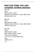 MAC 1105 test3 with complete verified solutions