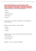 NSG 124 PHARM FINAL EXAM STUDY GUIDE QUESTIONS WITH DETAILED VERIFIED ANSWERS &lpar;100&percnt; CORRECT ANSWERS&rpar; &sol;ALREADY GRADED A&plus;