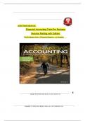 Test Bank for Financial Accounting Tools For Business Decision Making 10th Edition Paul D&period; Kimmel&comma; Jerry J&period; Weygandt&comma; Jill E&period; Mitchell