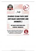 DVA1502 EXAM PACK 2025  &lbrace;DETAILED QUESTIONS AND ANSWERS &rcub;