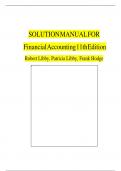 Solution manual for financial accounting 11th edition robert libby