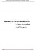 Test Bank for Nancy Caroline&rsquo;s Emergency Care in the Streets 8th Edition
