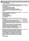 SYG 2000 UCF FINAL EXAM LATEST 2024-2025 ACTUAL EXAM 200 QUESTIONS AND CORRECT DETAILED ANSWERS WITH RATIONALES &lpar;VERIFIED ANSWERS