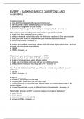 EVERFI - BANKING BASICS QUESTIONS AND ANSWERS